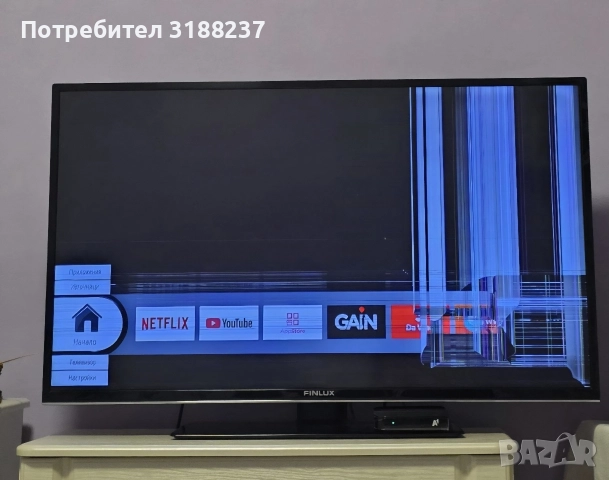 Смарт телевизор Finlux 43" с дистанционно управление, снимка 2 - Телевизори - 52848799