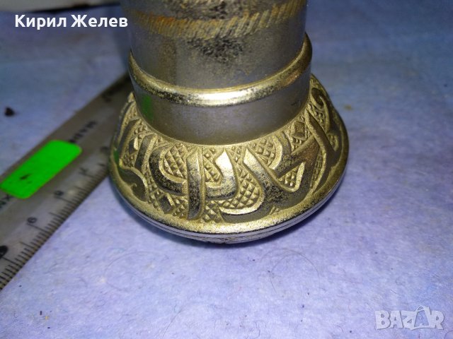 СТАРА ОРИЕНТАЛСКА МЕТАЛНА МЕЛНИЧКА За ПОДПРАВКИ РЯДКА КРАСИВА За КОЛЕКЦИЯ / МЕХАНА 42682, снимка 7 - Антикварни и старинни предмети - 43949341