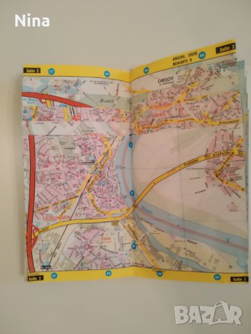 Пътна Карта на Дуисбург , Flakplan, Flak-Faltung, снимка 3 - Други - 34915251