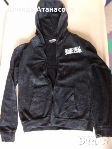 Ватирани суичери One Piece, The Simpsons, дънки, долнища и пижами с дълъг ръкав 158/164, снимка 5 - Детски анцузи и суичери - 52707681