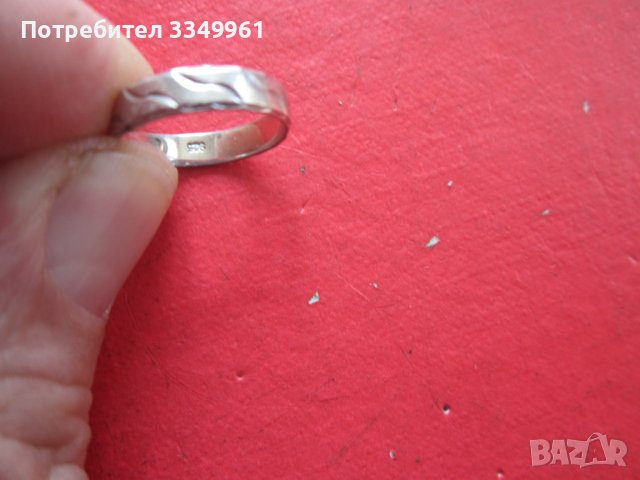 Сребърен пръстен 925 проба 1, снимка 4 - Пръстени - 36773877