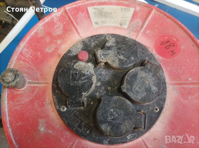 Макара удължител 3х2.5 - 18м, снимка 7 - Разклонители и удължители - 52631923