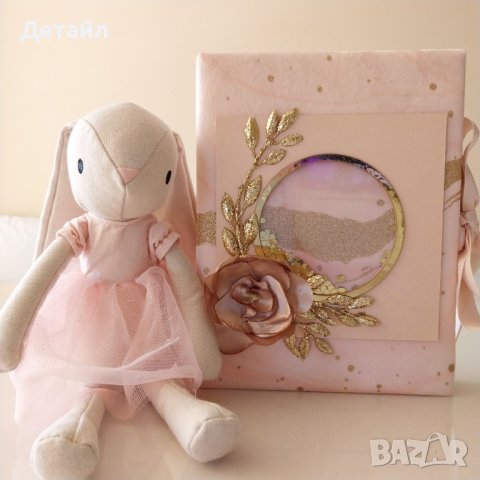 албум за снимки с велурени корици , снимка 1