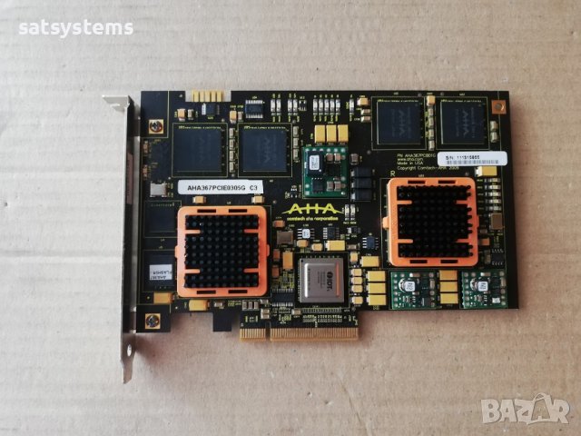 AHA GZIP AHA367 PCI-Express 10.0 Gbits/sec Compression Decompression Accelerator Card, снимка 1 - Други - 39345464