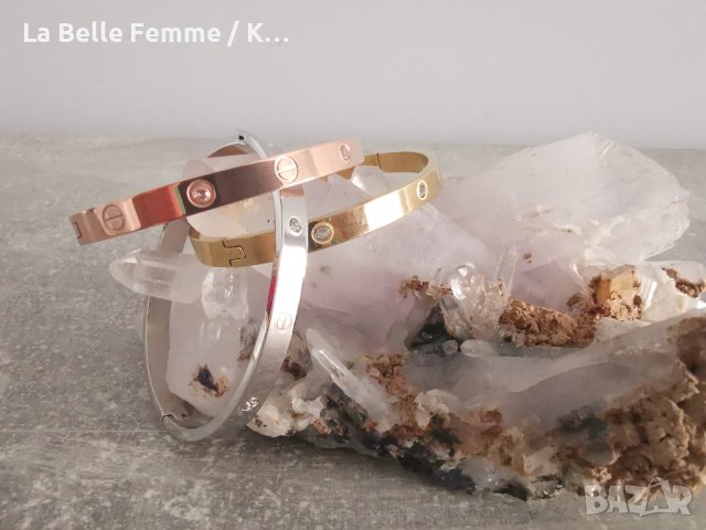 Дамски гривни от медицинска стомана, снимка 1