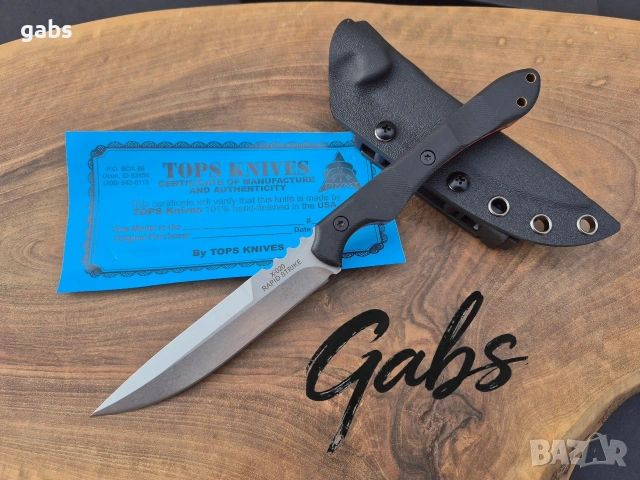 Тактически нож TOPS KNIVES Rapid Strike X-020,фултанг