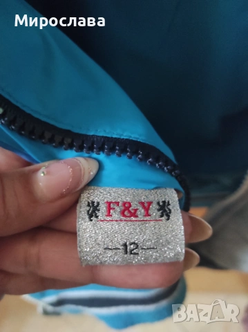 Двулицево преходно яке, снимка 2 - Детски якета и елеци - 53322213