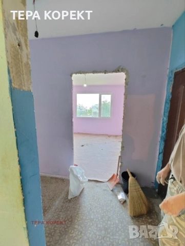 За Ремонт апартамент в Бургас кв. Меден Рудник, снимка 4 - Апартаменти - 52700974