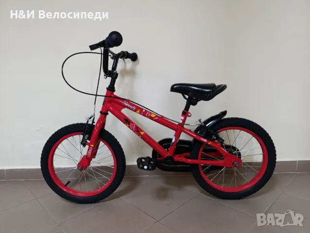 Детски велосипед Moni 16 Цола КАТО НОВО !!! 