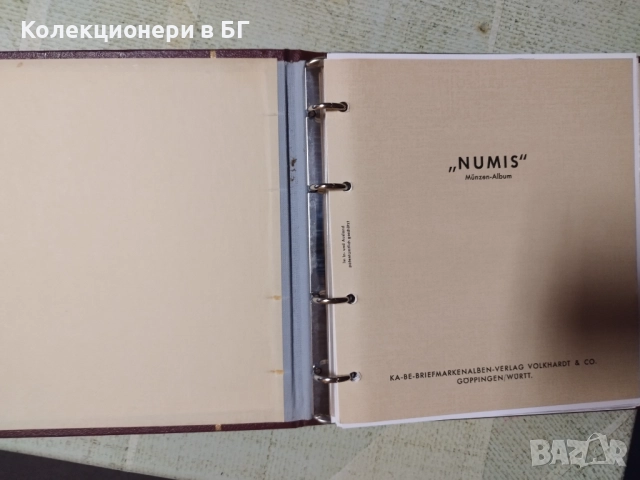 КОЖЕН КЛАСЬОР "NUMIS" ЗА 234 МОНЕТИ /виж описанието/, снимка 2 - Нумизматика и бонистика - 52651993