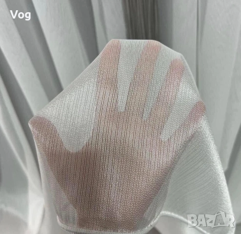 ТЮЛЕНИ ПЕРДЕТА - ГОТОВИ УШИТИ С КУКИЧКИ, снимка 14 - Пердета и завеси - 53396351