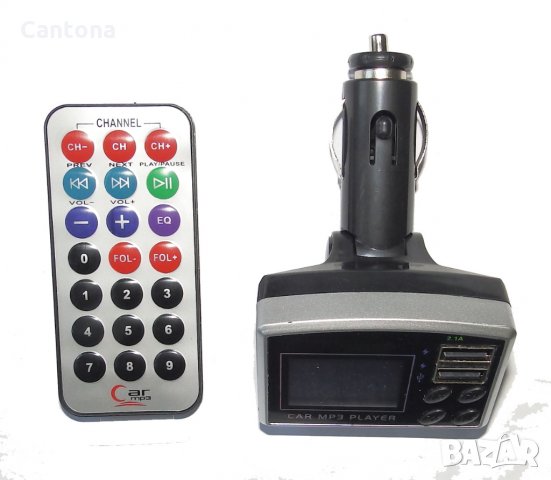 FM трансмитер с  2 USB порта за зареждане, USB, SD, снимка 2 - Аксесоари и консумативи - 34597901