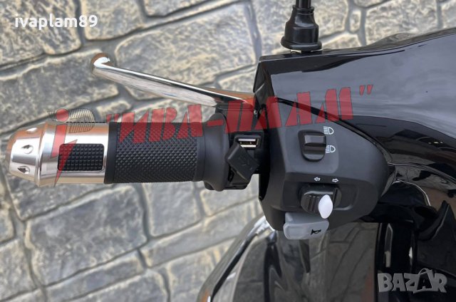 Електрически Скутер 1600W,60V,20aH+Управление като Велосипед+ЛИЗИНГ+Документи за регистрация , снимка 7 - Мотоциклети и мототехника - 33106514