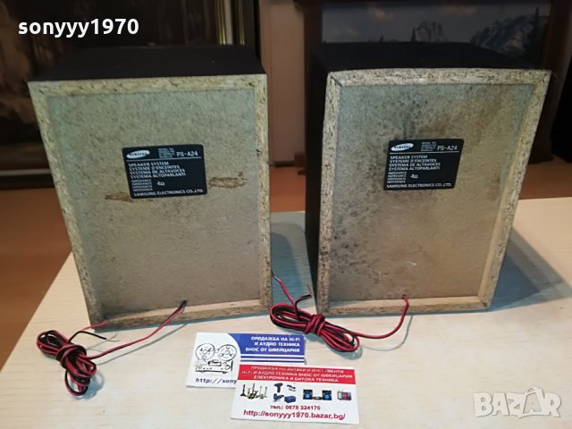 samsung ps-a24 speaker system-germany 0407212008, снимка 13 - Тонколони - 33421015