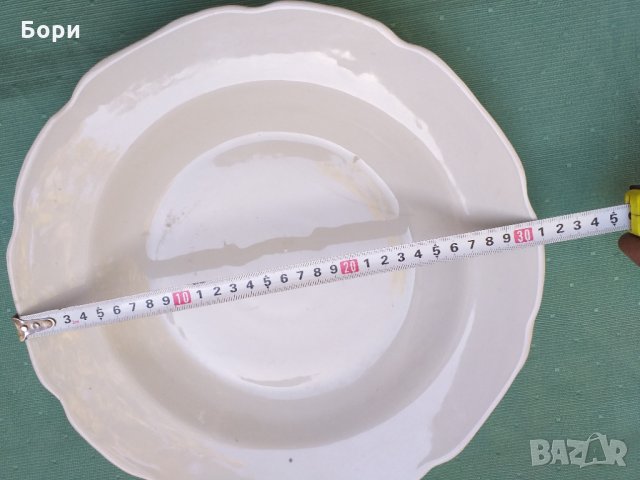 Български порцелан плато/1, снимка 4 - Чинии - 34941708
