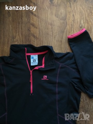  Salomon Discovery Half Zip - Women's - страхотна дамска блуза, снимка 10 - Блузи с дълъг ръкав и пуловери - 34763195
