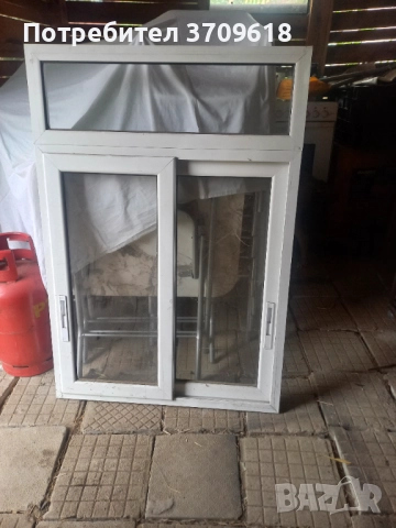 Продавам алуминеив прозорец 90см широк на 130 височина , снимка 2 - Дограми - 51875653
