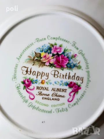 порцеланова чиния за стена , снимка 4 - Декорация за дома - 48790375