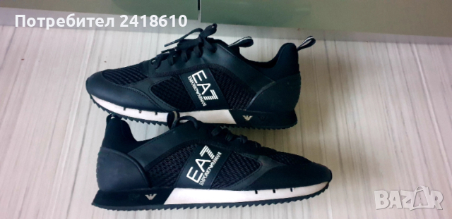 Emporio Armani EA7 Sneakers Mens Size 44 2/3 /28.6см US 10.5 UK 10 ОРИГИНАЛ! Мъжки Спортно - елегант, снимка 8 - Кецове - 52672864