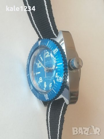 Ruhla wasserdicht. Germany. Дамски часовник. Амфибия. Водолазен. Механичен. Гмуркане. Vintage watch, снимка 4 - Дамски - 39998494