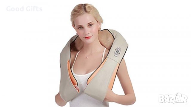 3D Шиацу масажор за цяло тяло + адаптер и за кола Massage, снимка 2 - Масажори - 39296826