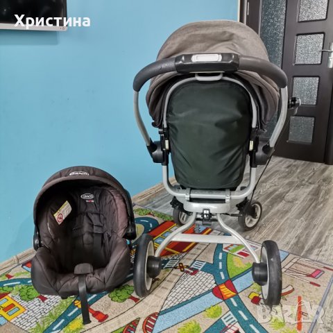 Количка Graco Грако Symbio B 3 в 1, снимка 8 - Детски колички - 43846085