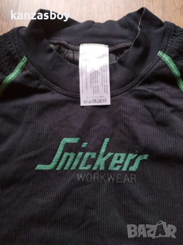 snickers flexiwork seamless - мъжка работна термо-блуза ХЛ, снимка 2 - Блузи - 52566102