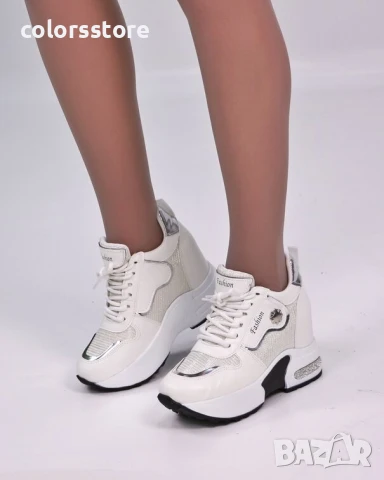 Кецове на платформа - бяла кожа - PA900

.
-, снимка 2 - Кецове - 50982377