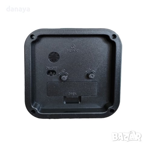 4370 Цветен будилник настолен часовник с големи цифри, снимка 6 - Стенни часовници - 43696887