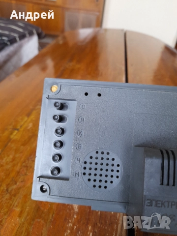 Стар часовник Електроника 6.15, снимка 4 - Антикварни и старинни предмети - 51476172