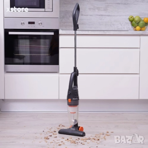 Прахосмукачка вертикална и ръчна 2в1 Rosberg, 600W, 0.8л., снимка 3 - Прахосмукачки - 52796094