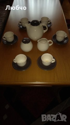 Керамичен сервиз за кафе, снимка 2 - Сервизи - 35275928