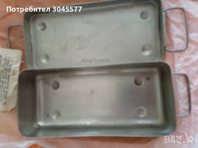 Кутия Контейнер за стерилизация мед 8,3*18,3*5 см, снимка 6 - Колекции - 51093861