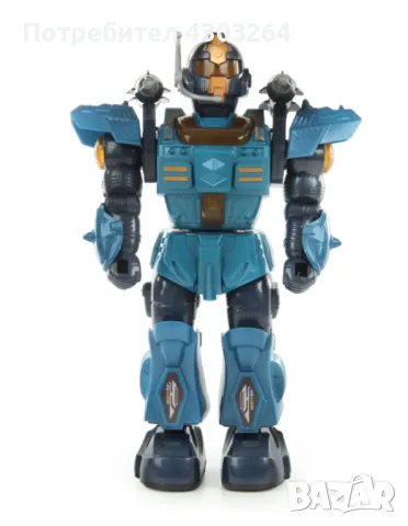 Играчка робот с ефектно осветление, комплект оръжия и подвижни елементи., снимка 2 - Други - 48014282