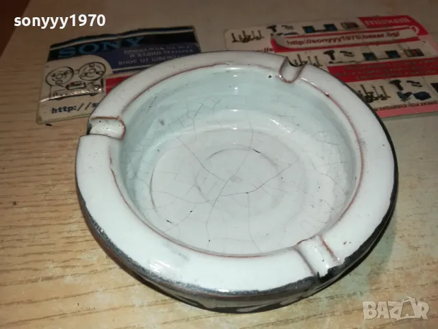 ПЕПЕЛНИК КЕРАМИКА 11Х3СМ 0202251921, снимка 8 - Антикварни и старинни предмети - 48934113