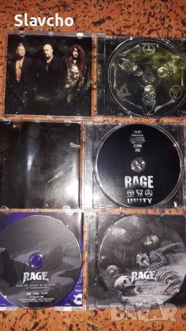 Компакт дискове на - RAGE /Speak Of The Dead /From The Cradle To The Stage/Unity, снимка 3 - CD дискове - 37800349