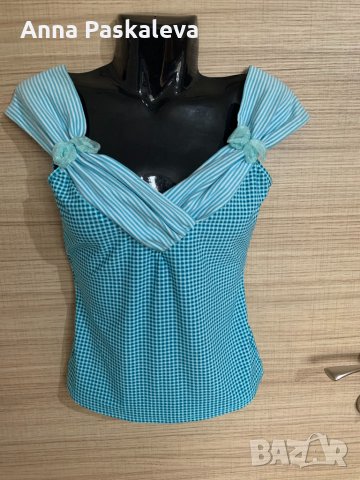 Син потник с панделки