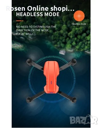 Сгъваем мини дрон E99 PRO K3 с двойна 4K камера, снимка 8 - Дронове и аксесоари - 43730936