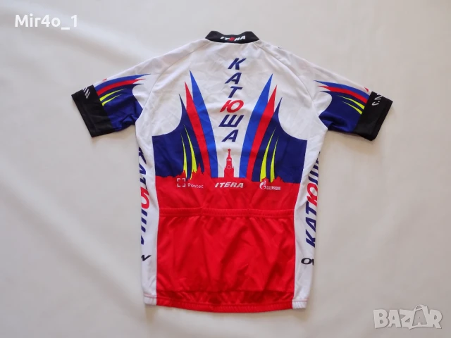 вело джърси canyon uci катюша тениска екип елек блуза шосейно колоездене мъжко оригинал 4/L, снимка 2 - Спортни дрехи, екипи - 50919141
