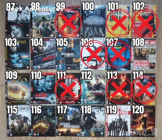 Екшън Филми DVD's - Оригинални Дискове на Английски Език - 5 лв/бр , снимка 6 - Екшън - 47015417