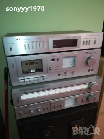 AKAI MADE IN JAPAN-АУДИО КОМПЛЕКТ-ВНОС SWISS LNWC1811240813, снимка 8 - Ресийвъри, усилватели, смесителни пултове - 48006950