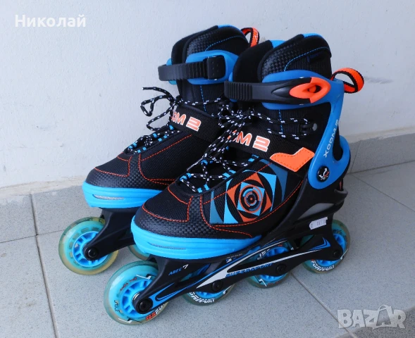 -40% НОВИ Регулируеми ролери Stuf Xoom 2 Boy - №35-38, снимка 15 - Ролери, кънки - 50565058