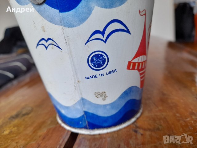 Стара детска кофа,кофичка #13, снимка 3 - Антикварни и старинни предмети - 38684263