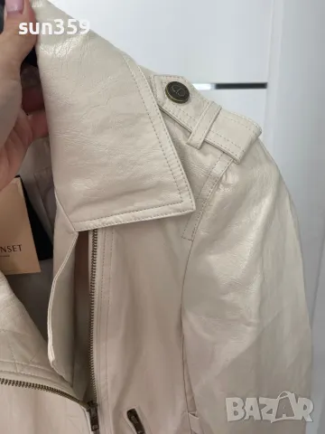 Ново кожено яке Twinset, снимка 5 - Якета - 48218864