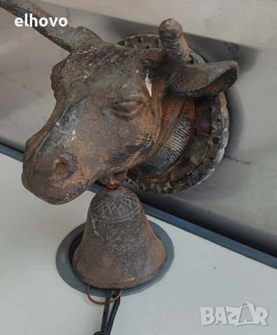 Метална камбана за врата, бик