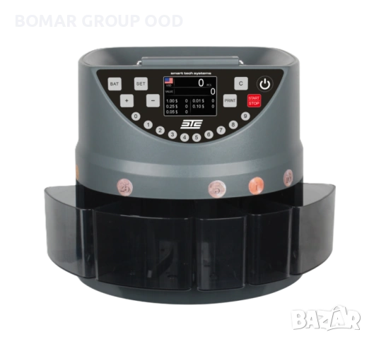 Професионална машина за броене и сортиране на Евро монети STS AL-126