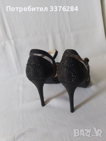 Официални обувки с камъчета TendenZ , снимка 4 - Дамски обувки на ток - 39926655