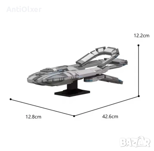 The Orville starship building blocks lego compatible, снимка 3 - Конструктори - 52586855