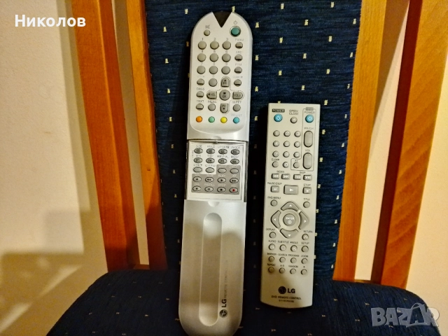 Дистанционни "LG" TV, DVD  "2бр к-т 10лв"нови!+ Батерии нови!
