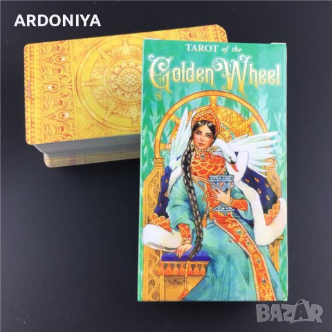 Tarot of Golden Wheel - карти Таро, снимка 8 - Други игри - 37369411